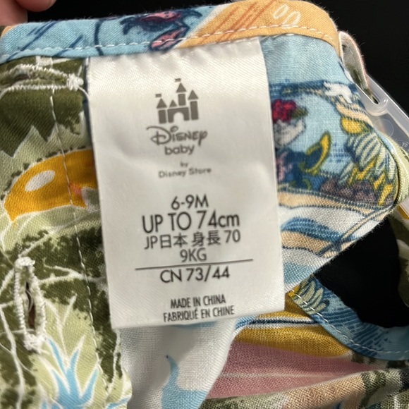 Disney Baby Girl Fit and Flare Dress Pluto Goofy Donald Daisy Mickey Mini 6-9mo - Picture 12 of 14